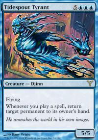 Tidespout Tyrant Magic Card