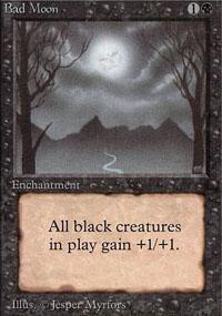 Bad Moon Magic Card