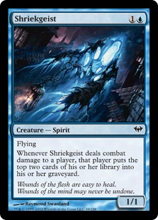 Shriekgeist Magic Card