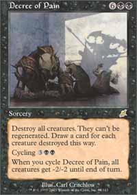 Decree of Pain Magic Card