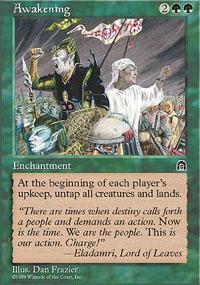 Awakening Magic Card