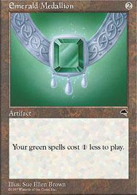 Emerald Medallion Magic Card