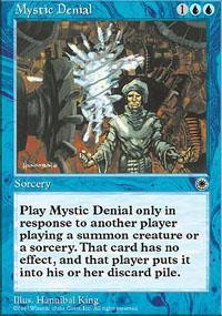 Mystic Denial Magic Card