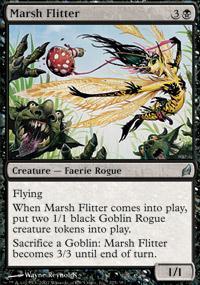 Marsh Flitter Magic Card