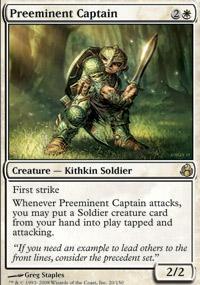 Preeminent Captain Magic Card