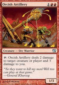 Orcish Artillery Magic Card