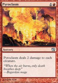 Pyroclasm Magic Card