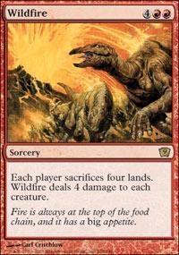 Wildfire Magic Card
