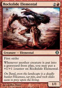 Rockslide Elemental Magic Card