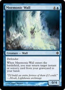 Mnemonic Wall Magic Card