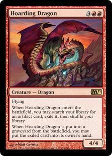 Hoarding Dragon Magic Card