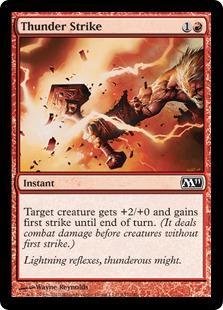 Thunder Strike Magic Card
