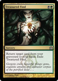 Treasured Find Magic Card