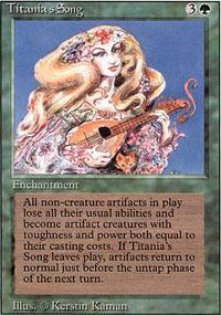Titania's Song Magic Card