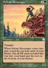 Sylvan Messenger Magic Card
