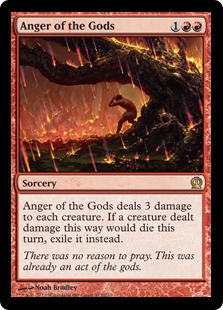 Anger of the Gods Magic Card