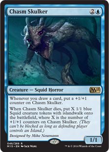 Chasm Skulker Magic Card