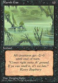 Marsh Gas Magic Card