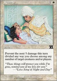 Remedy Magic Card