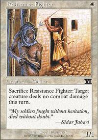 Resistance Fighter Magic Card