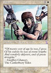 Squire Magic Card