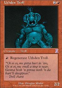 Uthden Troll Magic Card
