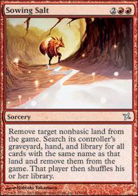 Sowing Salt Magic Card