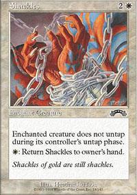 Shackles Magic Card