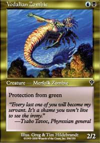 Vodalian Zombie Magic Card