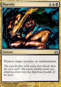 Mortify Magic Card