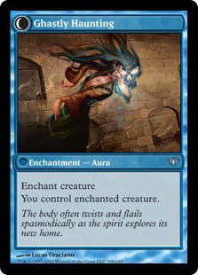 Ghastly Haunting Magic Card