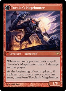 Tovolar's Magehunter Magic Card