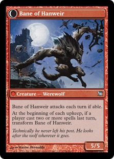 Bane of Hanweir Magic Card