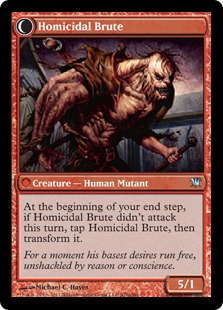 Homicidal Brute Magic Card
