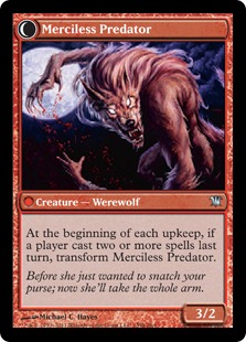 Merciless Predator Magic Card