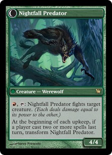 Nightfall Predator Magic Card