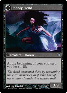 Unholy Fiend Magic Card